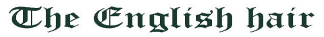 The English Hair | Δουφέκας Παναγιώτης